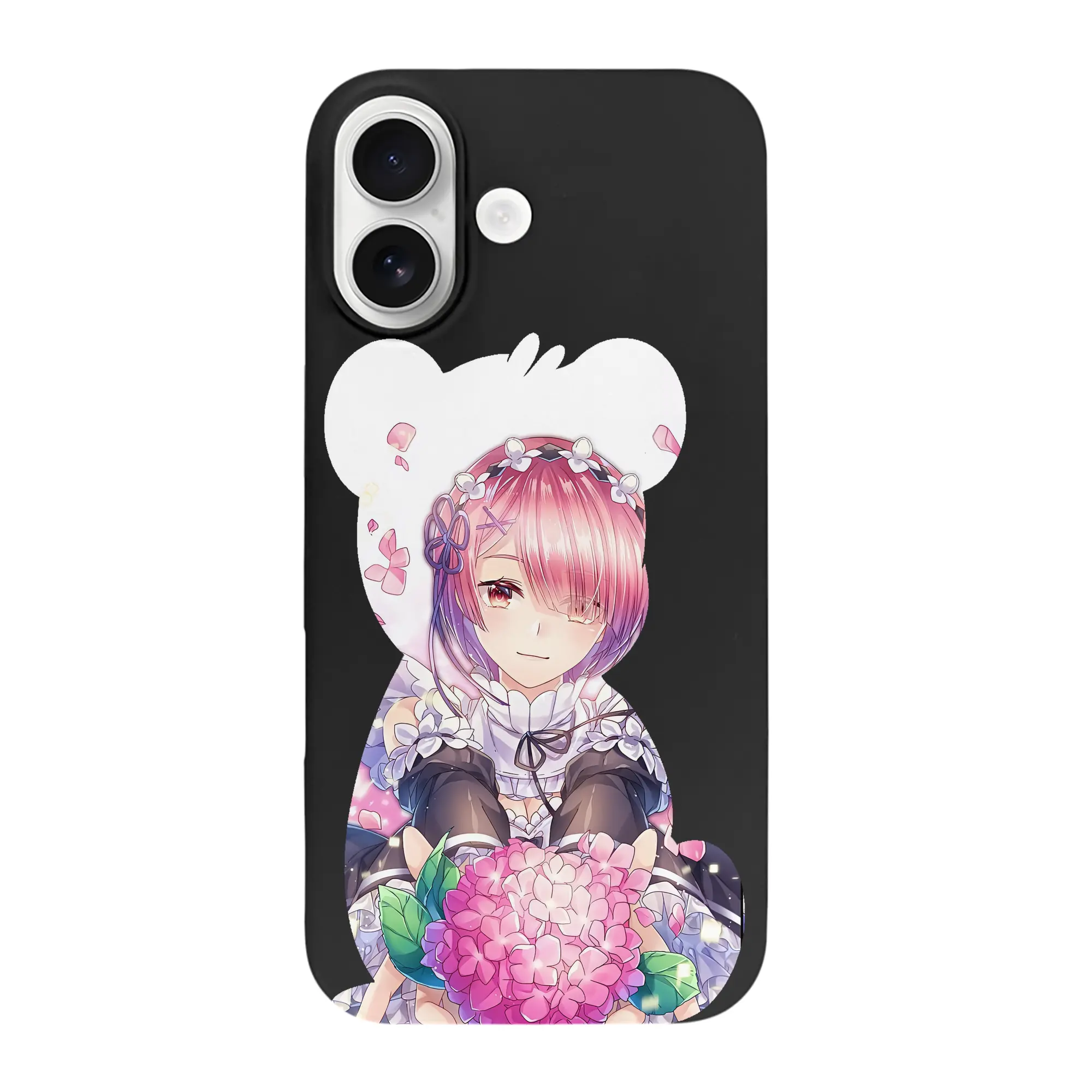 リゼロ グッズ ラム - iPhone 17 シリーズ シリコンケース 薄型 耐衝撃 指紋防止 ソフトタッチカバー 精密フィット 傷防止 保護ケース iPhone 17/17 Air/17 Pro/17 Pro Max 対応